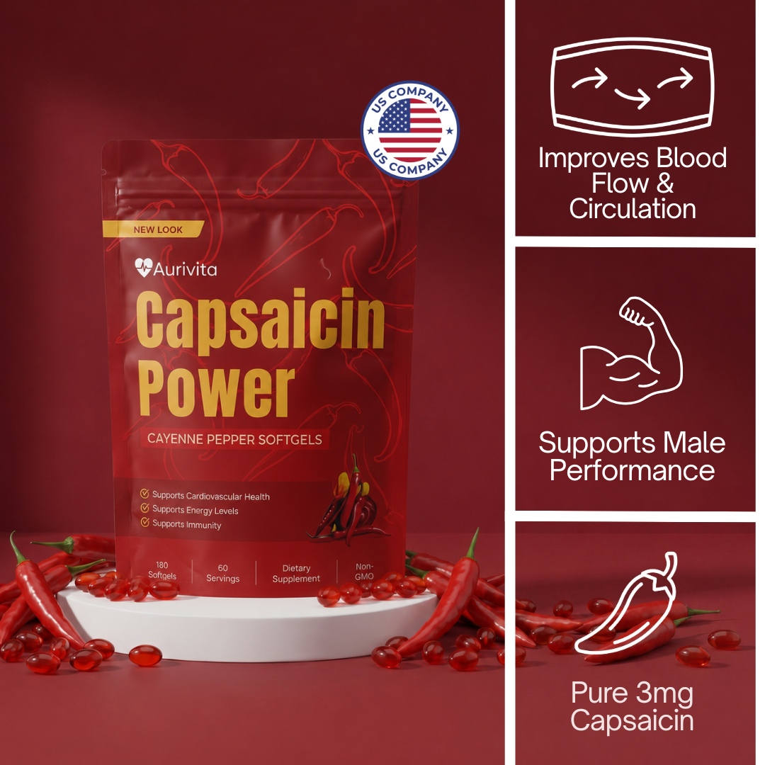 Aurivita Capsaicin Power - features